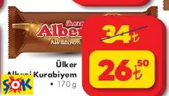 ÜLKER ALBENİ KURABİYEM 170 G